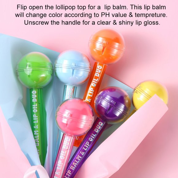 Clearance - 2 in 1 Lip Balm & Lip Oil Duo - Picture 4 of 13